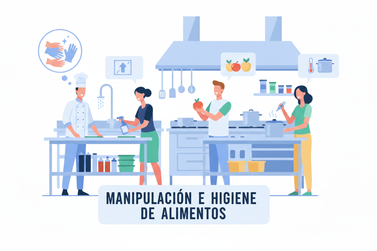 Manipulación e higiene de alimentos